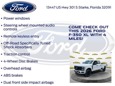 2026 Ford F-350SD XL 610A