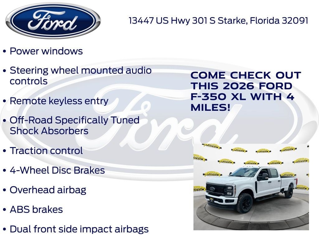 2026 Ford F-350SD XL 610A