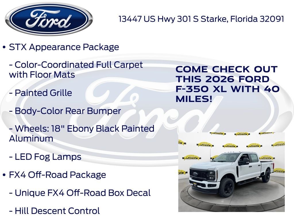 2026 Ford F-350SD XL 610A