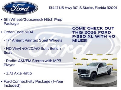 2026 Ford F-350SD XL 610A