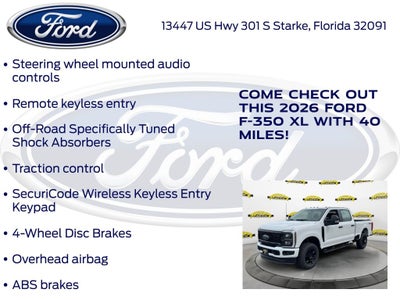 2026 Ford F-350SD XL 610A