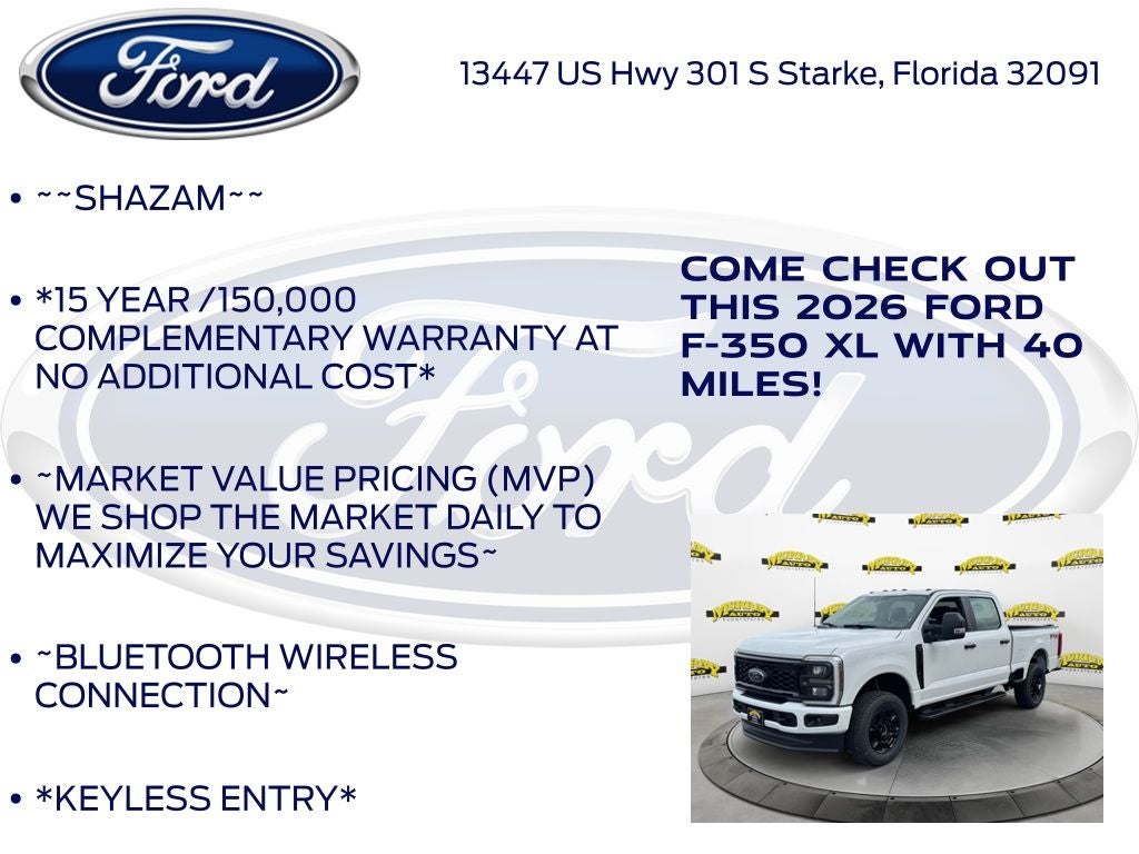 2026 Ford F-350SD XL 610A