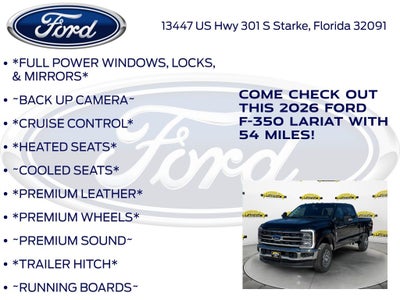 2026 Ford F-350SD Lariat 618A