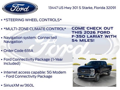 2026 Ford F-350SD Lariat 618A