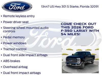 2026 Ford F-350SD Lariat 618A