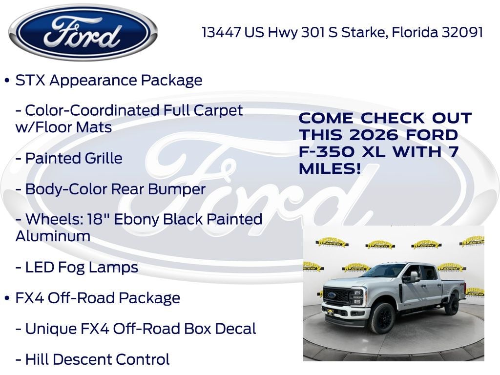 2026 Ford F-350SD XL 610A