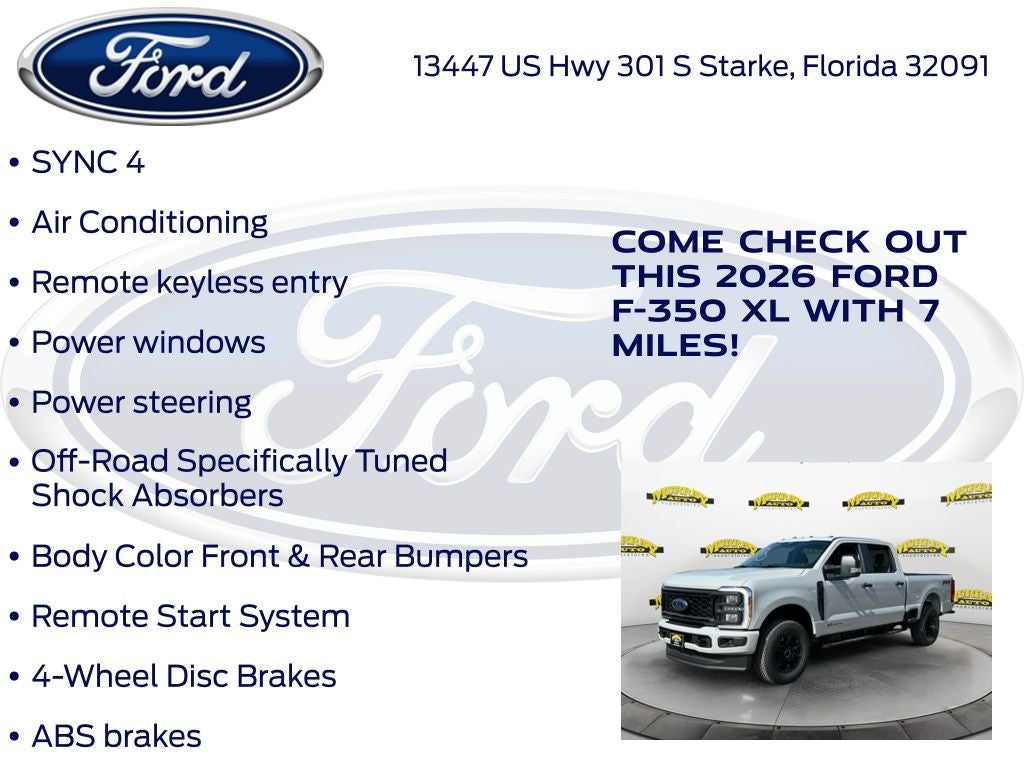 2026 Ford F-350SD XL 610A