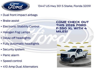 2026 Ford F-350SD XL 610A