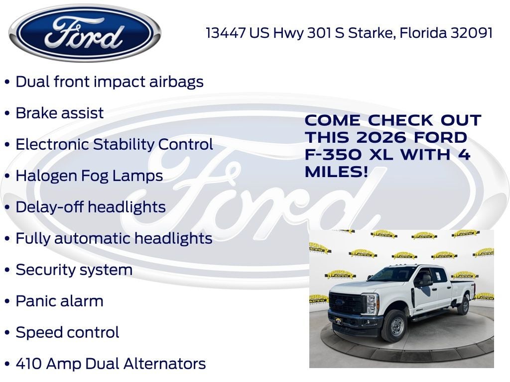 2026 Ford F-350SD XL 610A