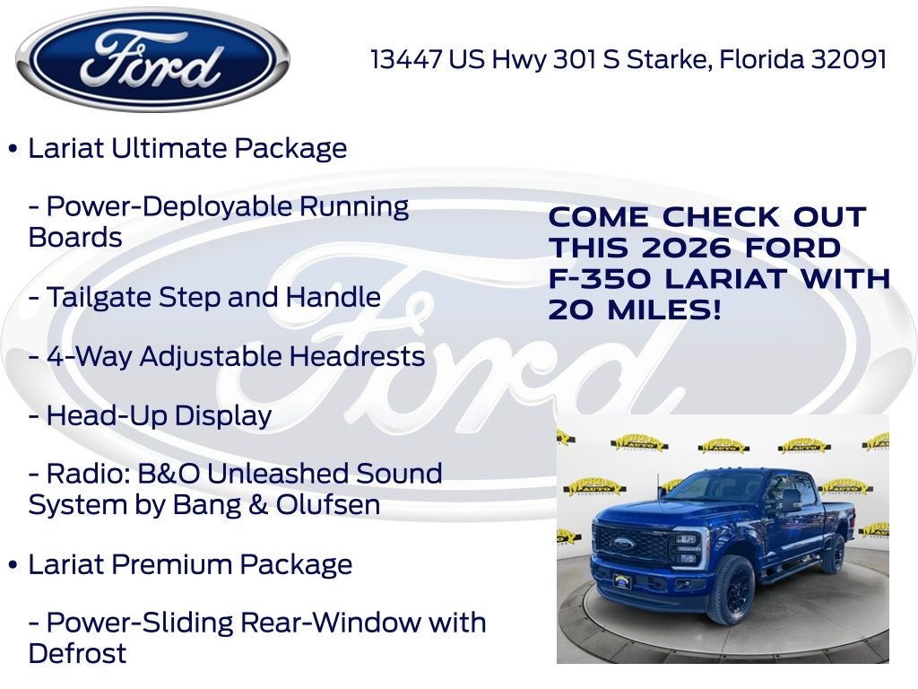 2026 Ford F-350SD Lariat 618A