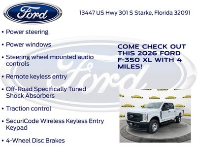 2026 Ford F-350SD XL 610A