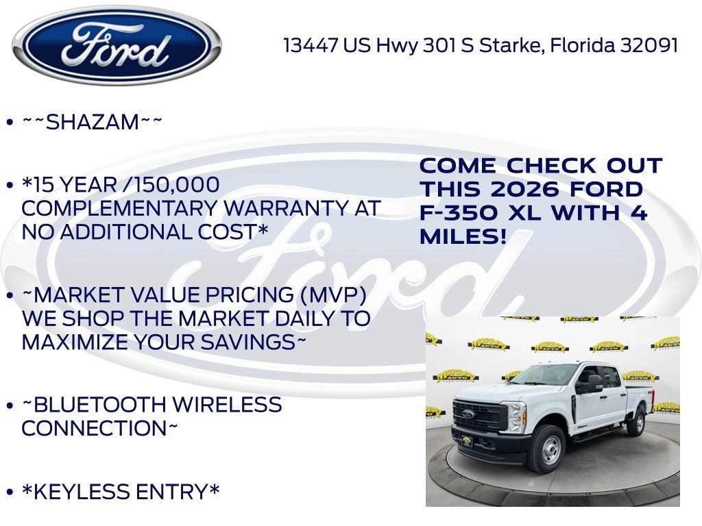 2026 Ford F-350SD XL 610A