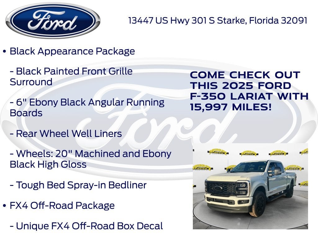 2025 Ford F-350SD Lariat
