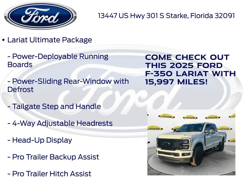 2025 Ford F-350SD Lariat