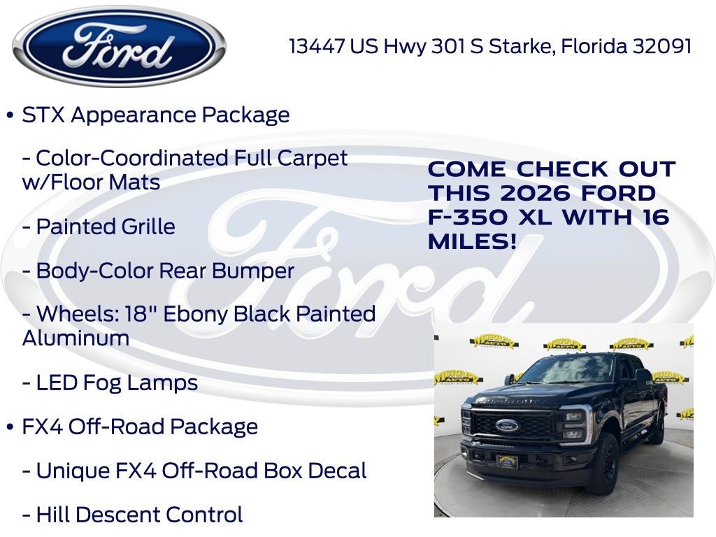 2026 Ford F-350SD XL 610A