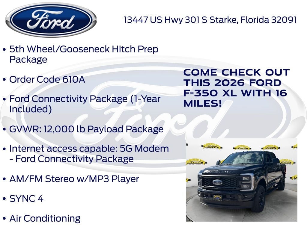 2026 Ford F-350SD XL 610A