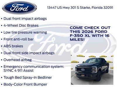 2026 Ford F-350SD XL 610A