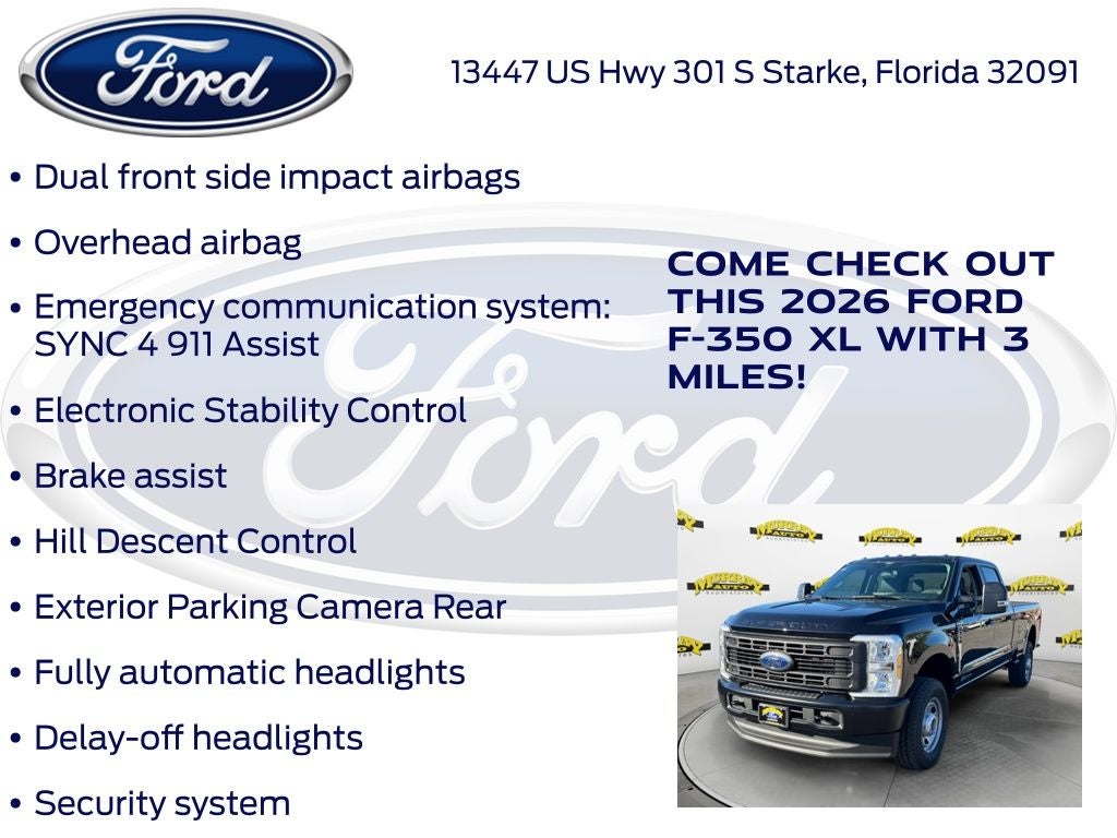 2026 Ford F-350SD XL 610A