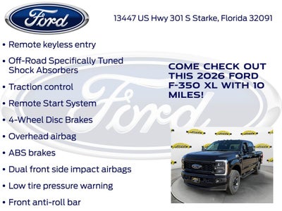 2026 Ford F-350SD XL 610A