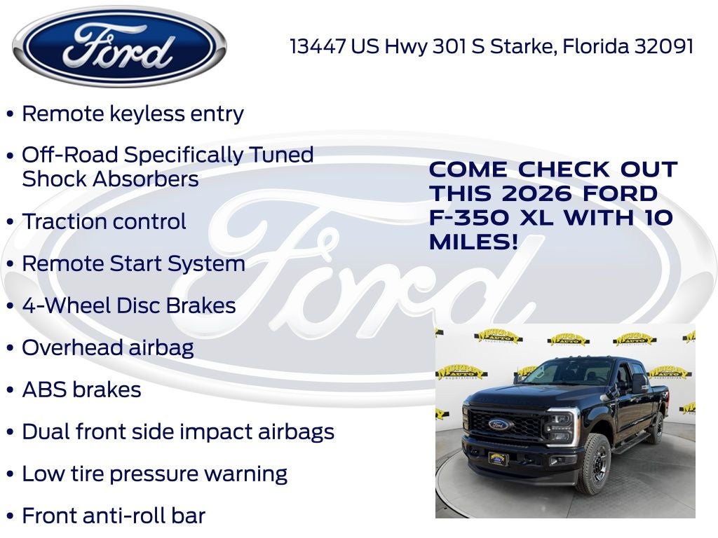 2026 Ford F-350SD XL 610A