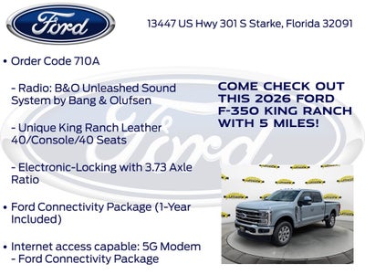 2026 Ford F-350SD King Ranch 710A