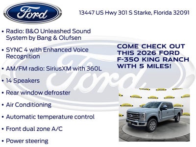 2026 Ford F-350SD King Ranch 710A
