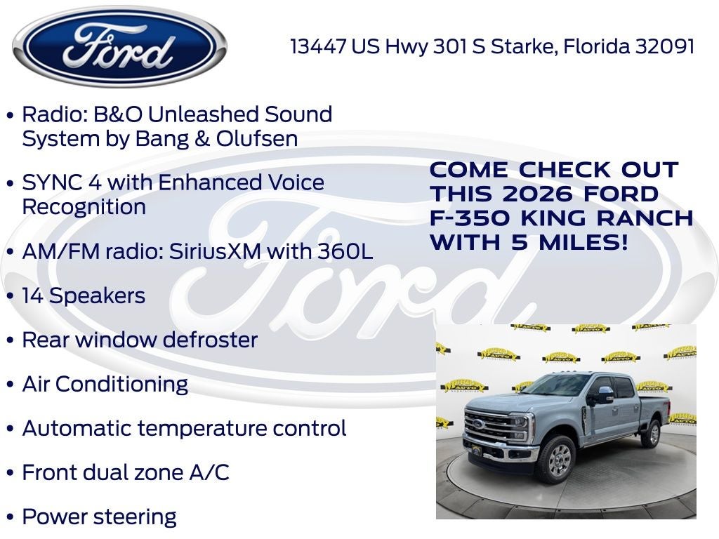2026 Ford F-350SD King Ranch 710A
