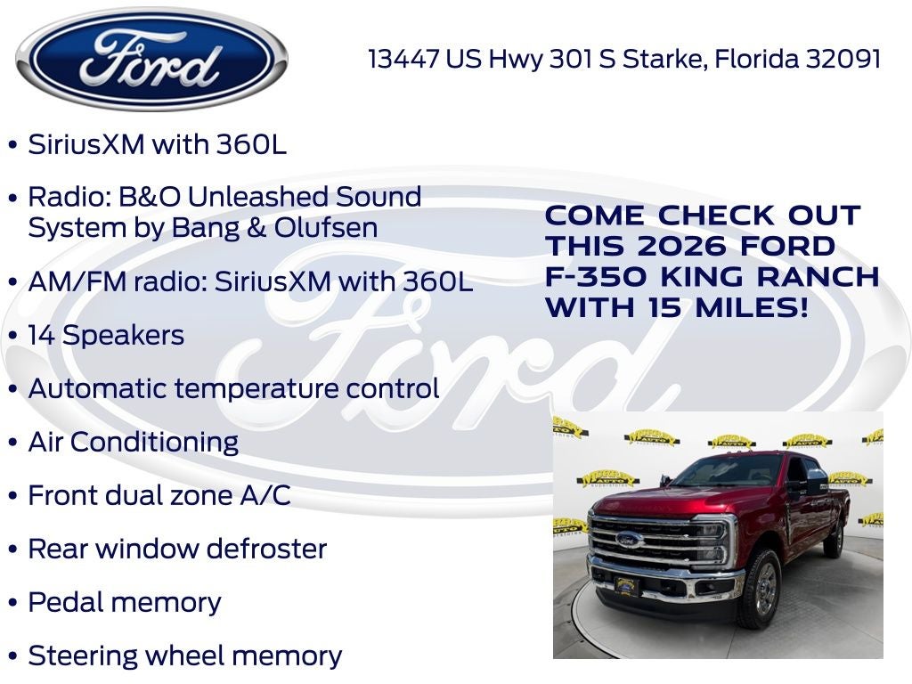 2026 Ford F-350SD King Ranch 710A