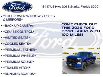 2026 Ford F-350SD Lariat 618A