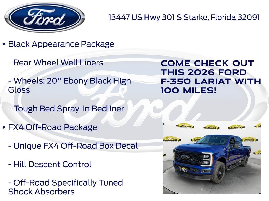 2026 Ford F-350SD Lariat 618A