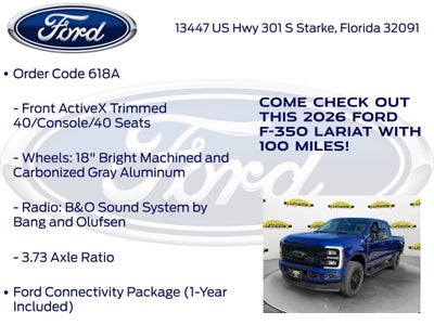 2026 Ford F-350SD Lariat 618A