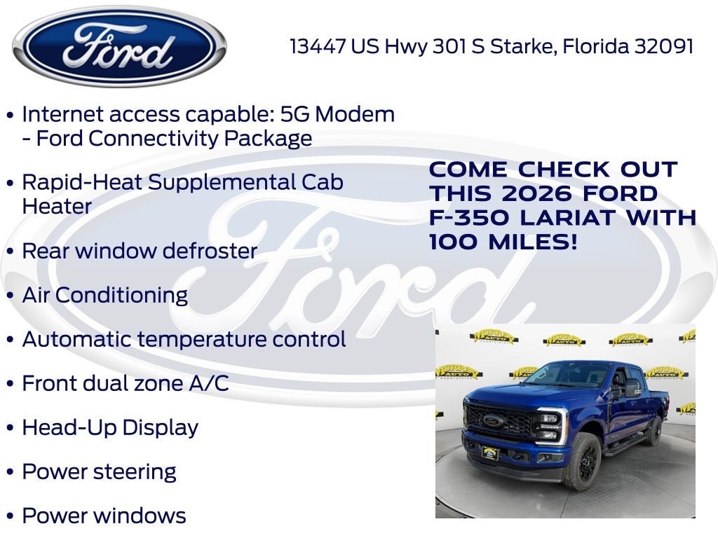 2026 Ford F-350SD Lariat 618A