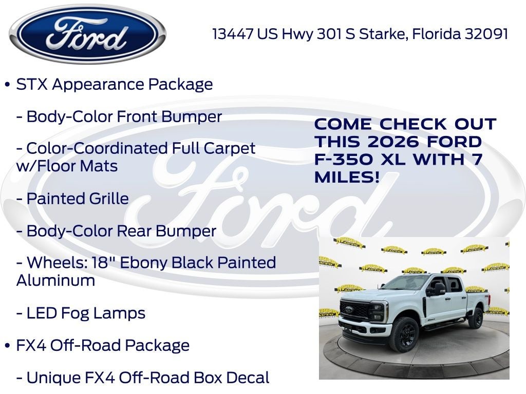 2026 Ford F-350SD XL 610A