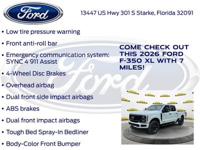 2026 Ford F-350SD XL 610A