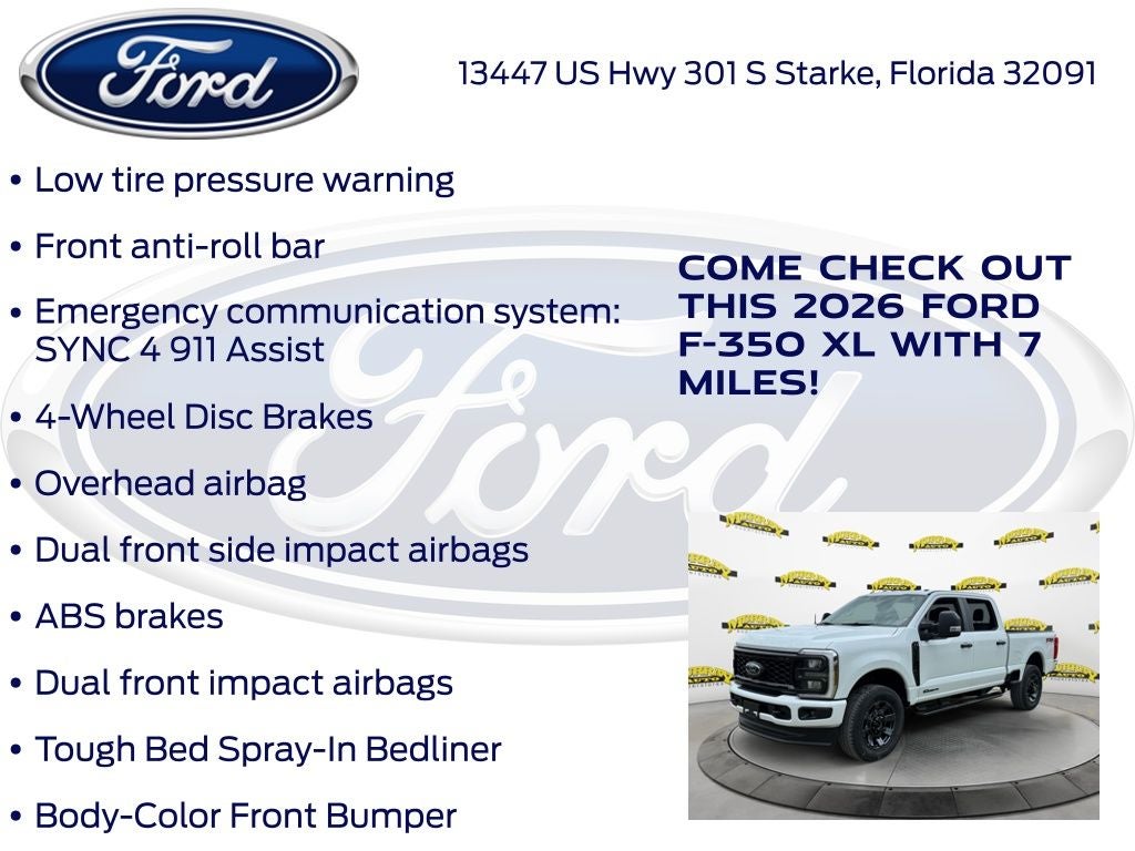 2026 Ford F-350SD XL 610A