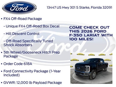 2026 Ford F-350SD Lariat 618A
