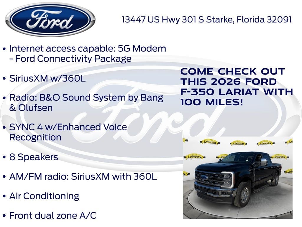 2026 Ford F-350SD Lariat 618A