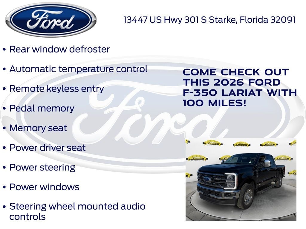 2026 Ford F-350SD Lariat 618A