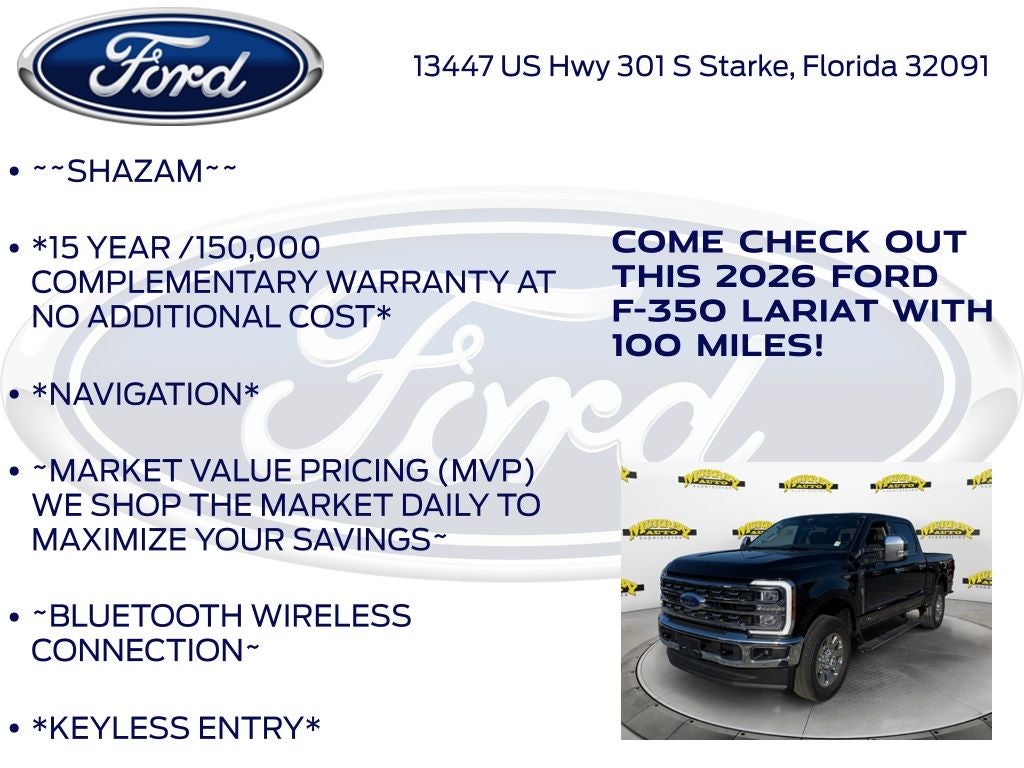 2026 Ford F-350SD Lariat 618A
