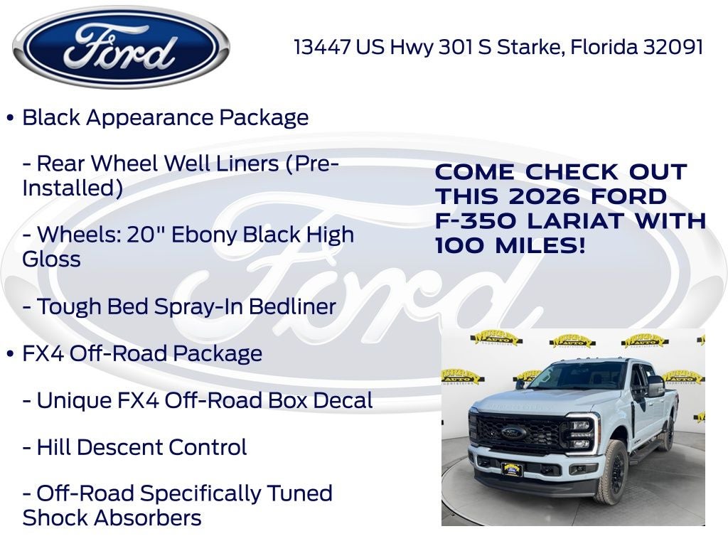 2026 Ford F-350SD Lariat 618A