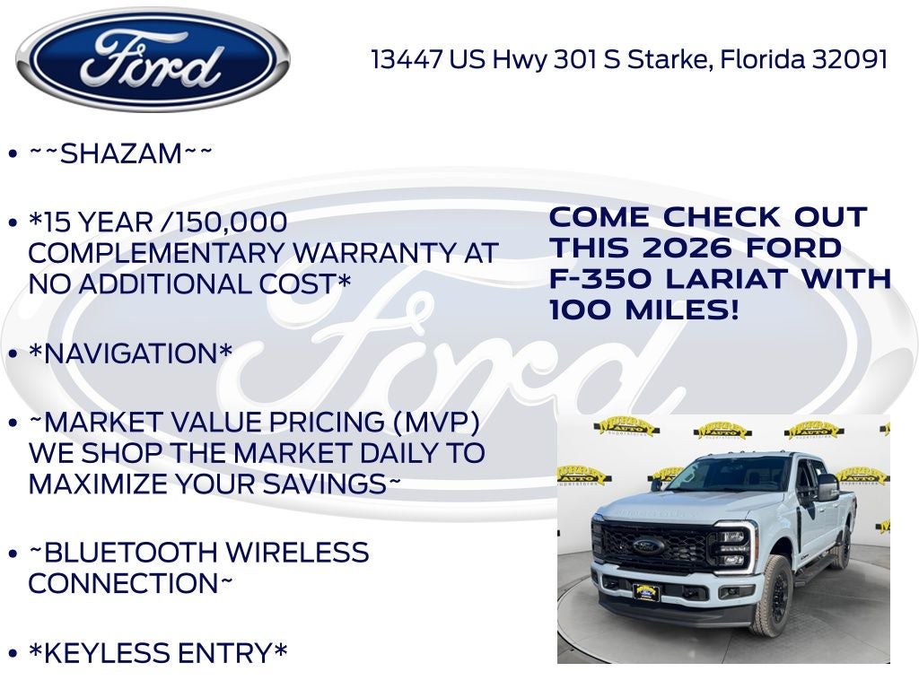 2026 Ford F-350SD Lariat 618A