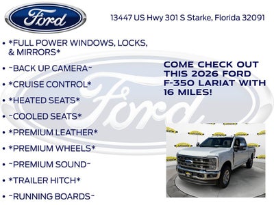 2026 Ford F-350SD Lariat 618A