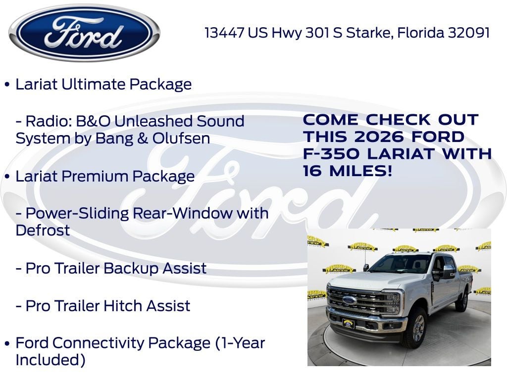 2026 Ford F-350SD Lariat 618A