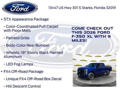 2026 Ford F-350SD XL 610A