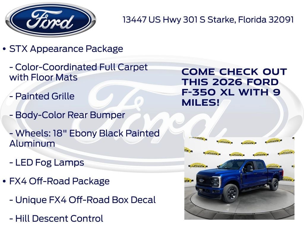 2026 Ford F-350SD XL 610A