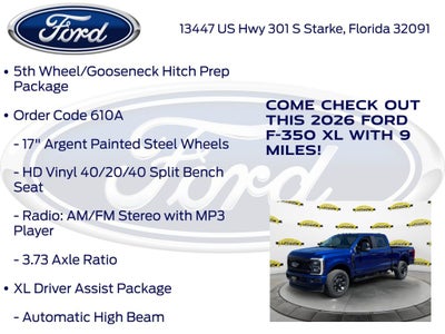 2026 Ford F-350SD XL 610A