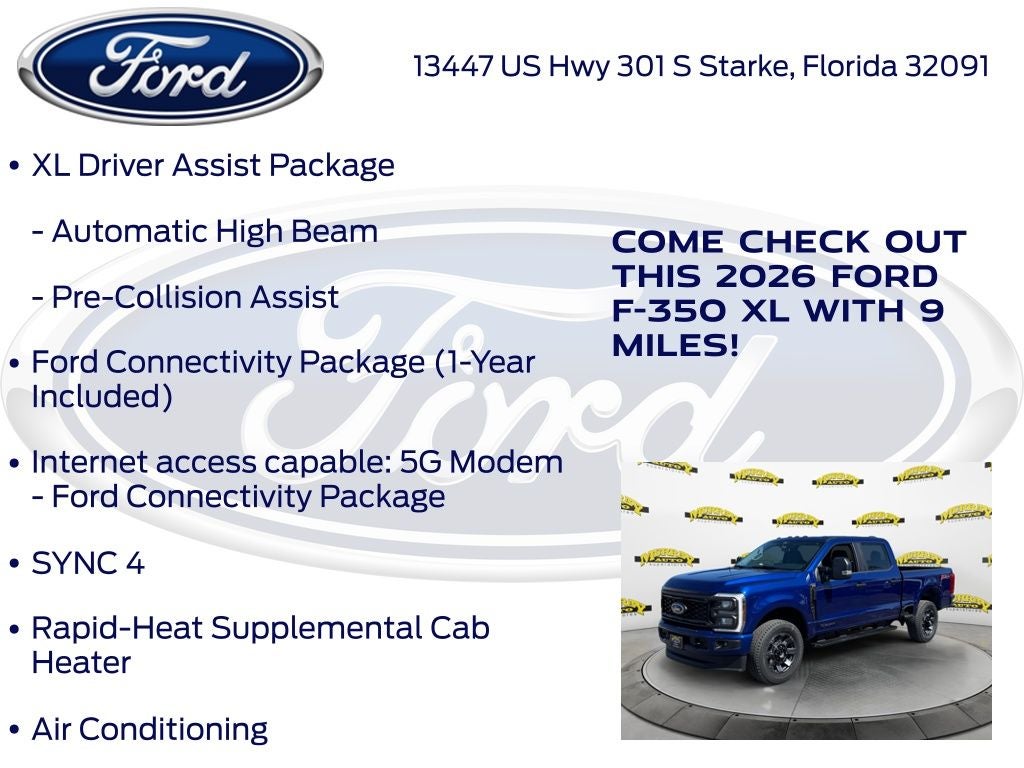 2026 Ford F-350SD XL 610A