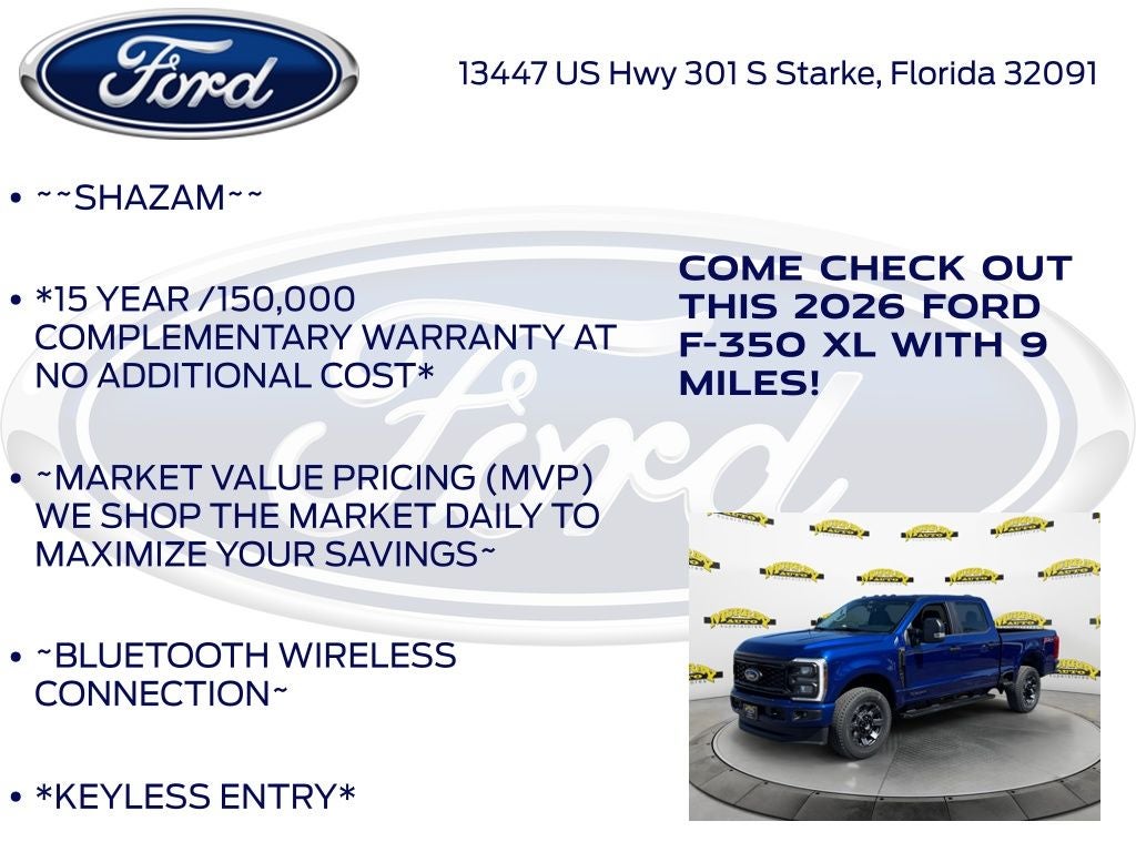 2026 Ford F-350SD XL 610A