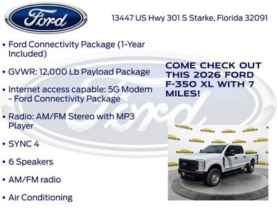 2026 Ford F-350SD XL 610A