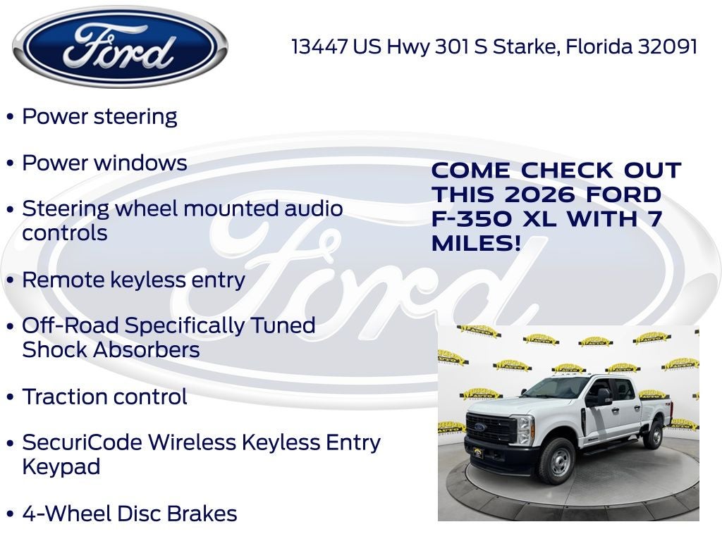 2026 Ford F-350SD XL 610A